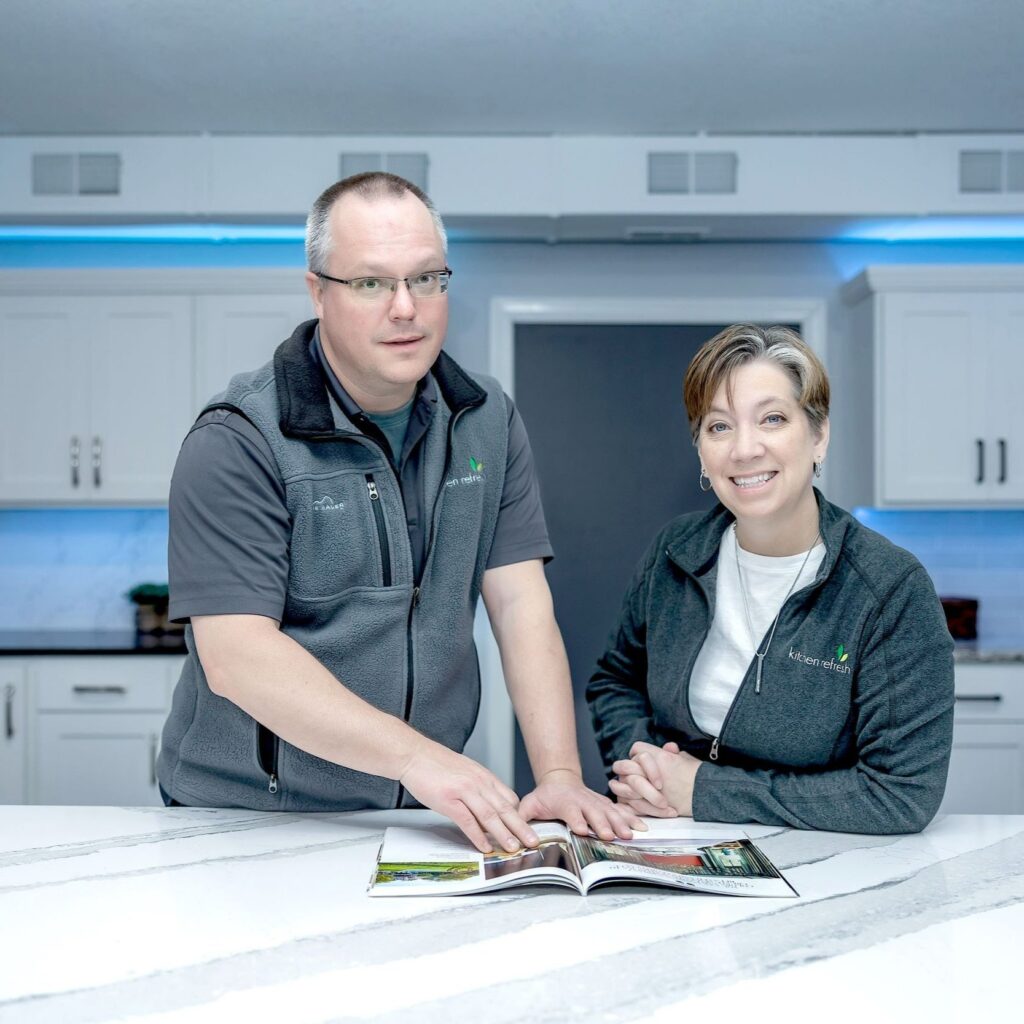 Jerry & Shelly Rochester & Bloomington Kitchen Refresh Design Studio