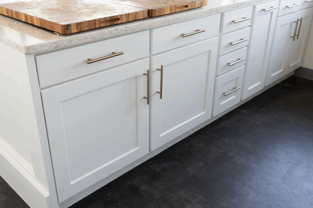 Springfield test kitchen transformation featuring pillar removal and updated cabinetry